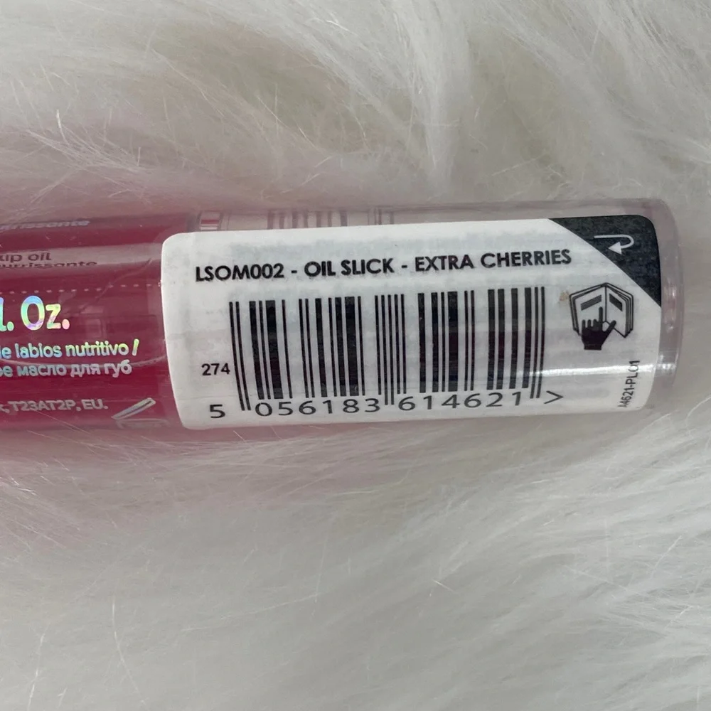 New Lottie London nourishing lip oil / extra cherries
